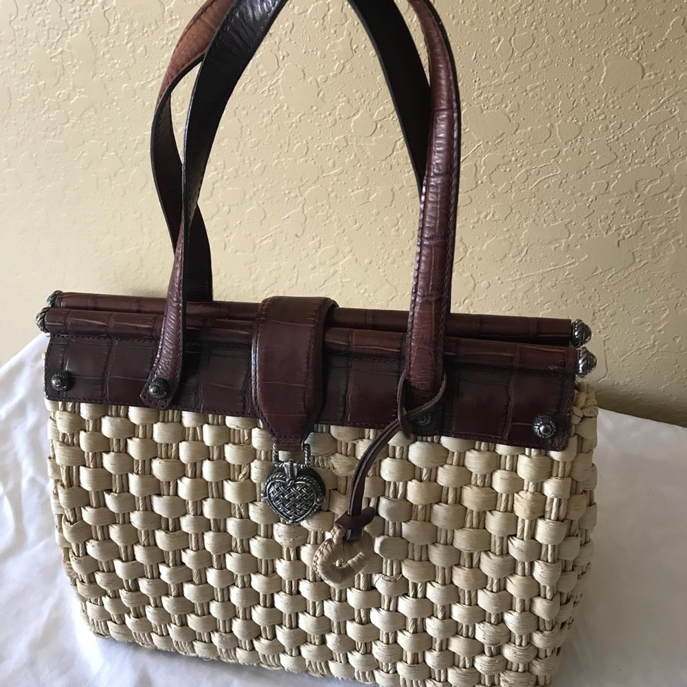 Brighton Basket weave purse